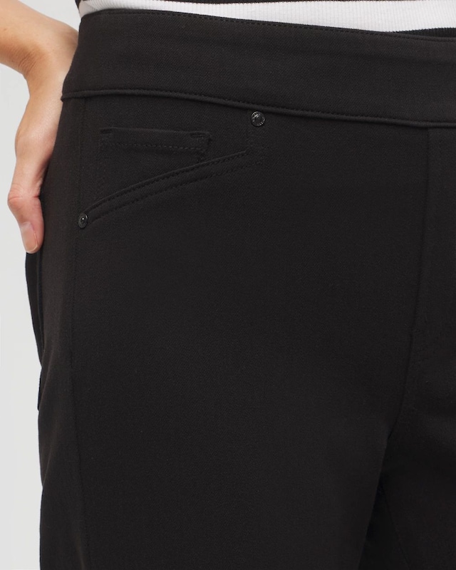 Travelers Pull On Cropped Jeans - image 4